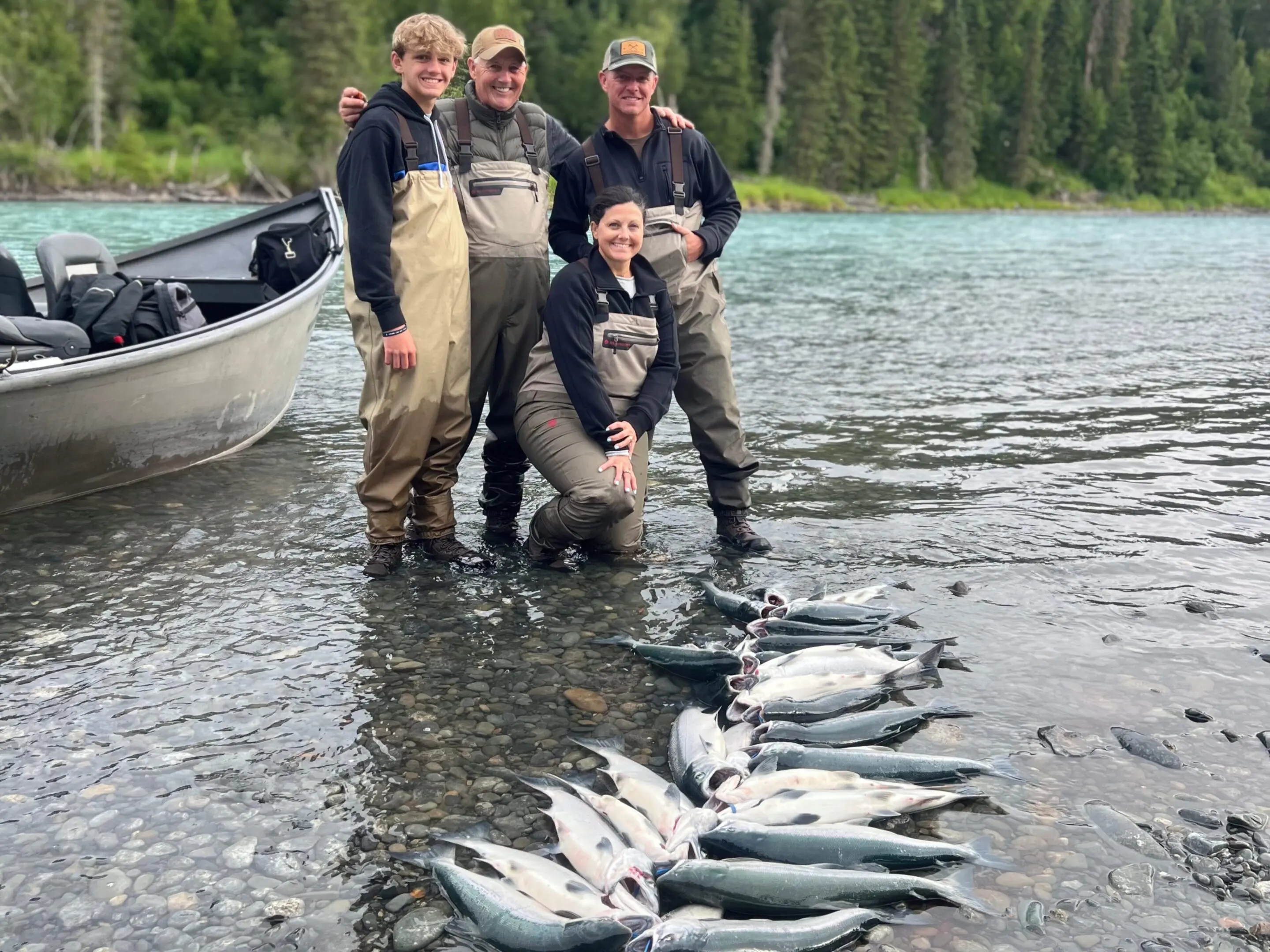 Kenai River fishing trip Alaska