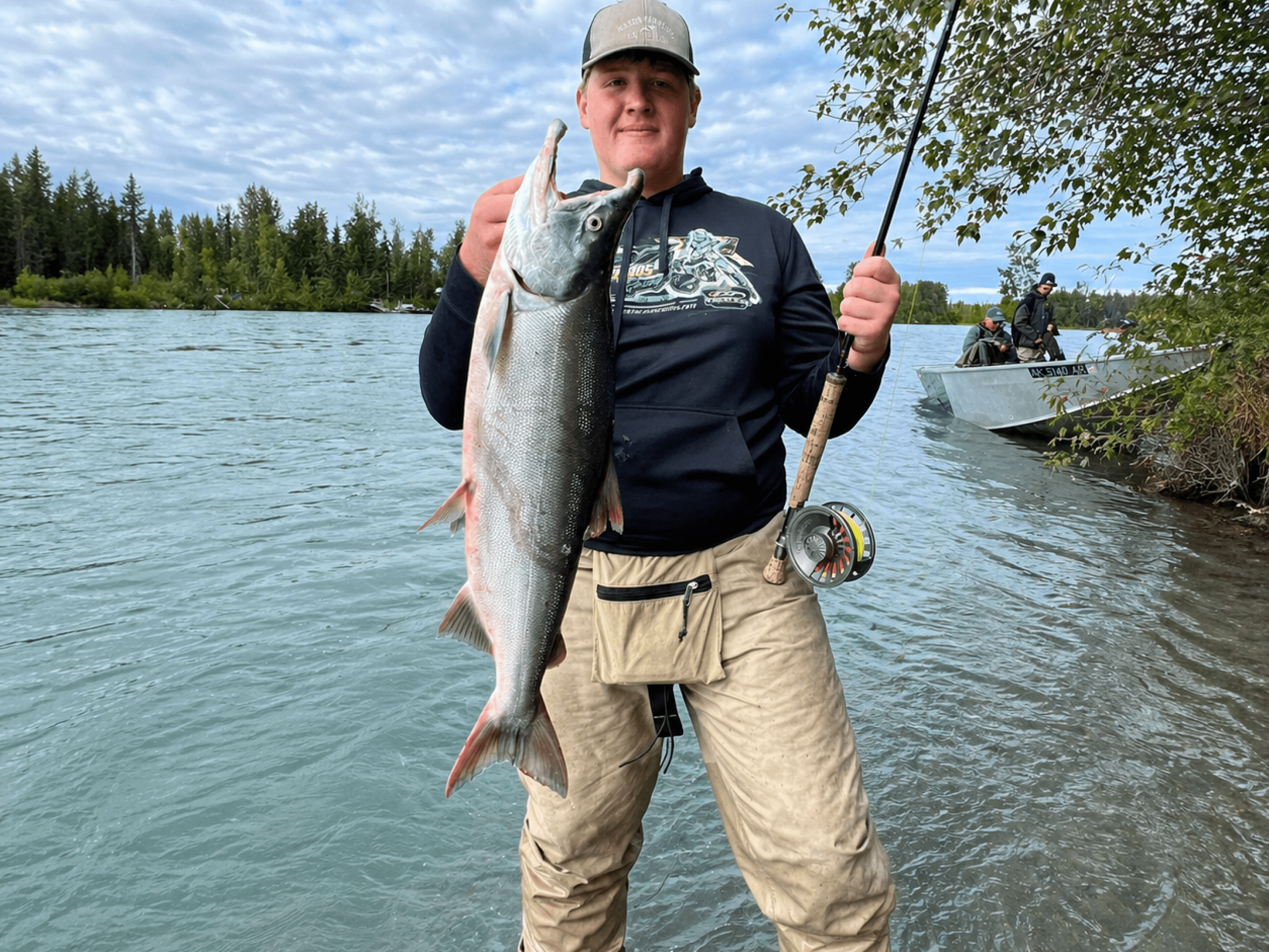 Kenai River fishing trip Alaska