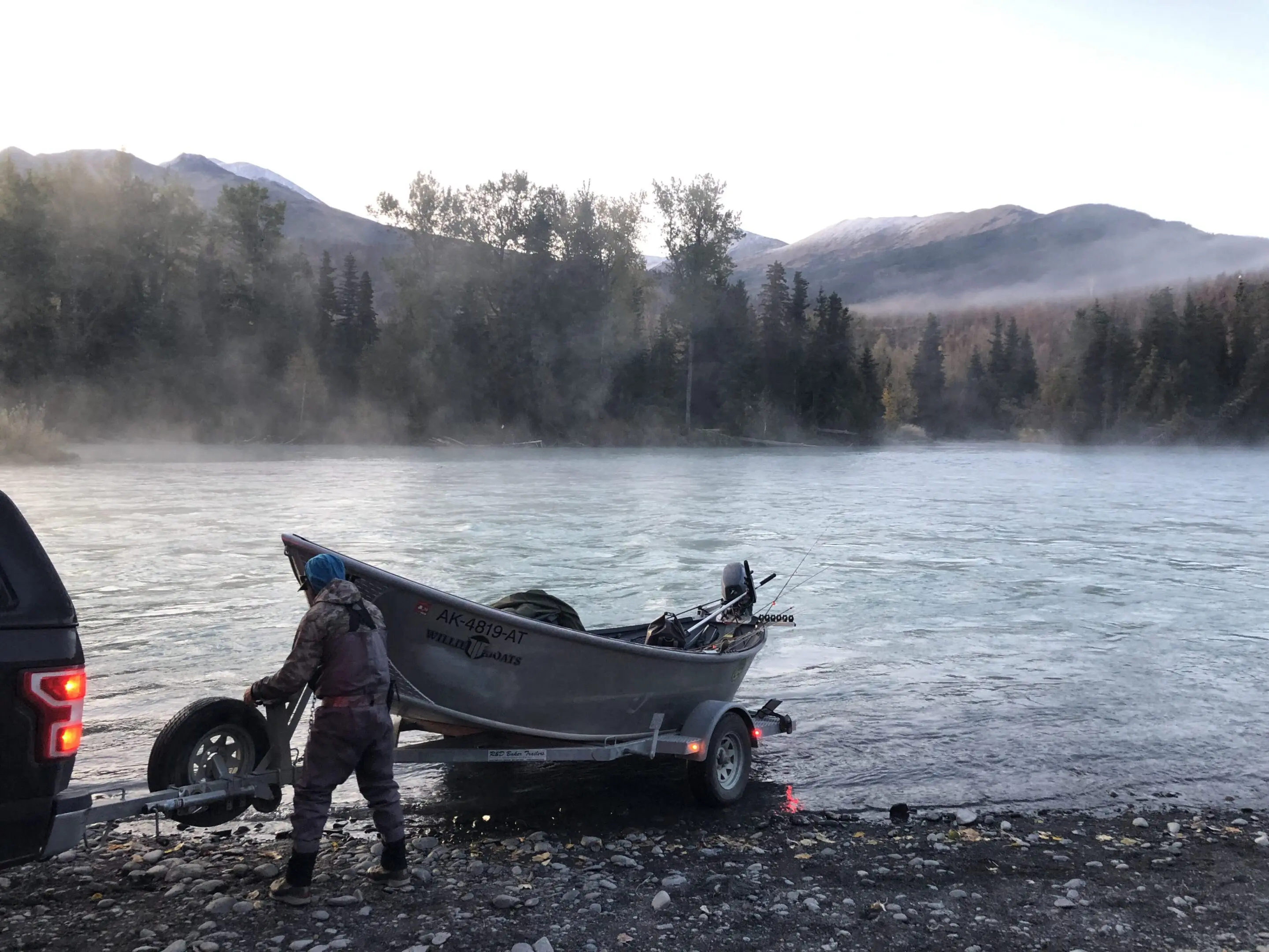 Kenai River fishing trip Alaska