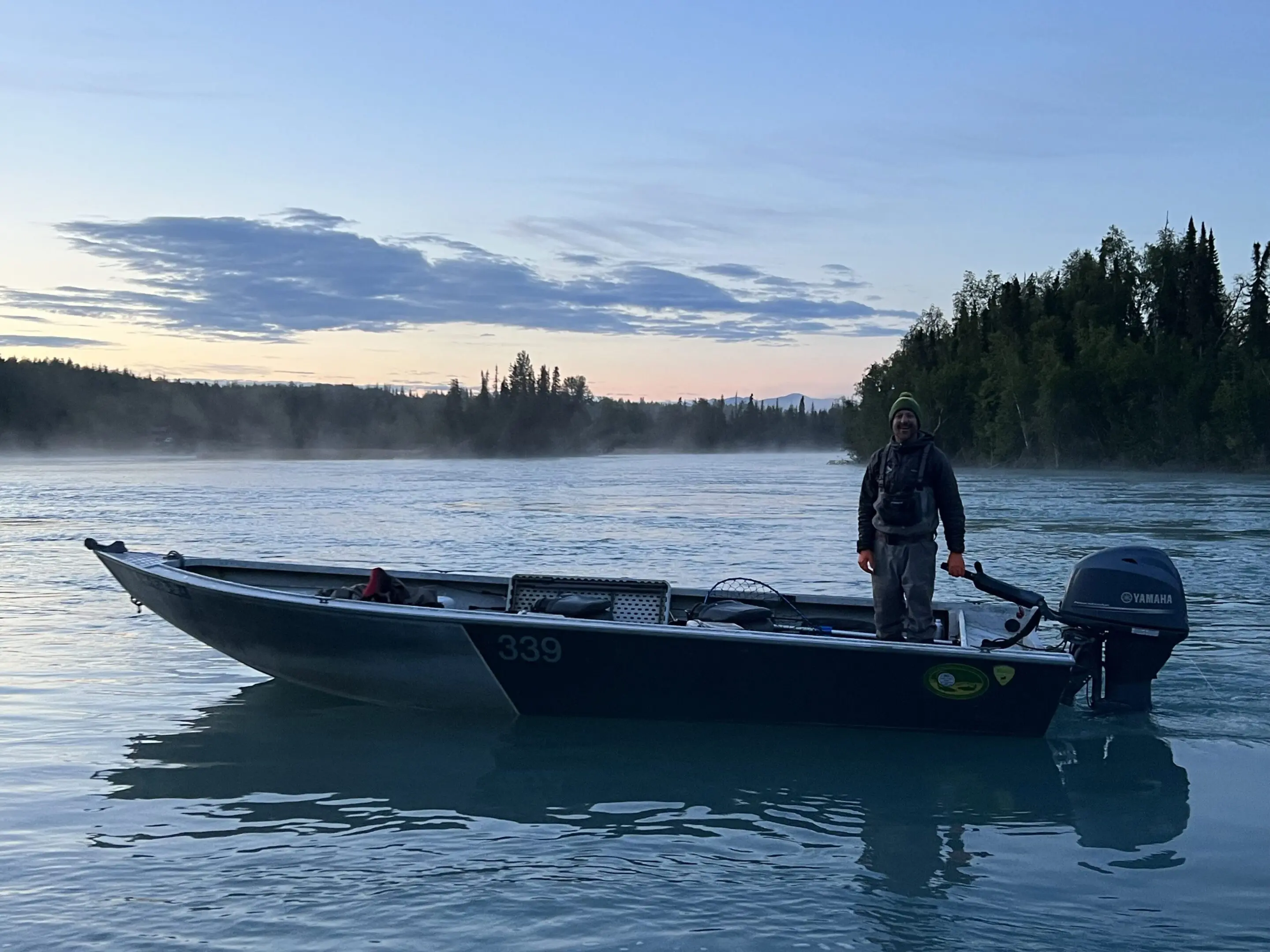 Kenai River fishing trip Alaska