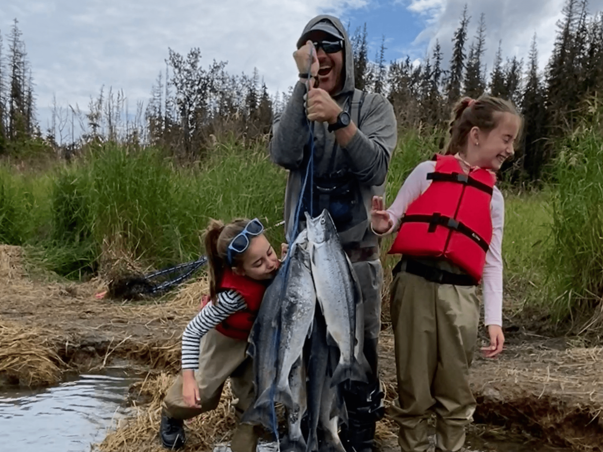 Kenai River fishing trip Alaska