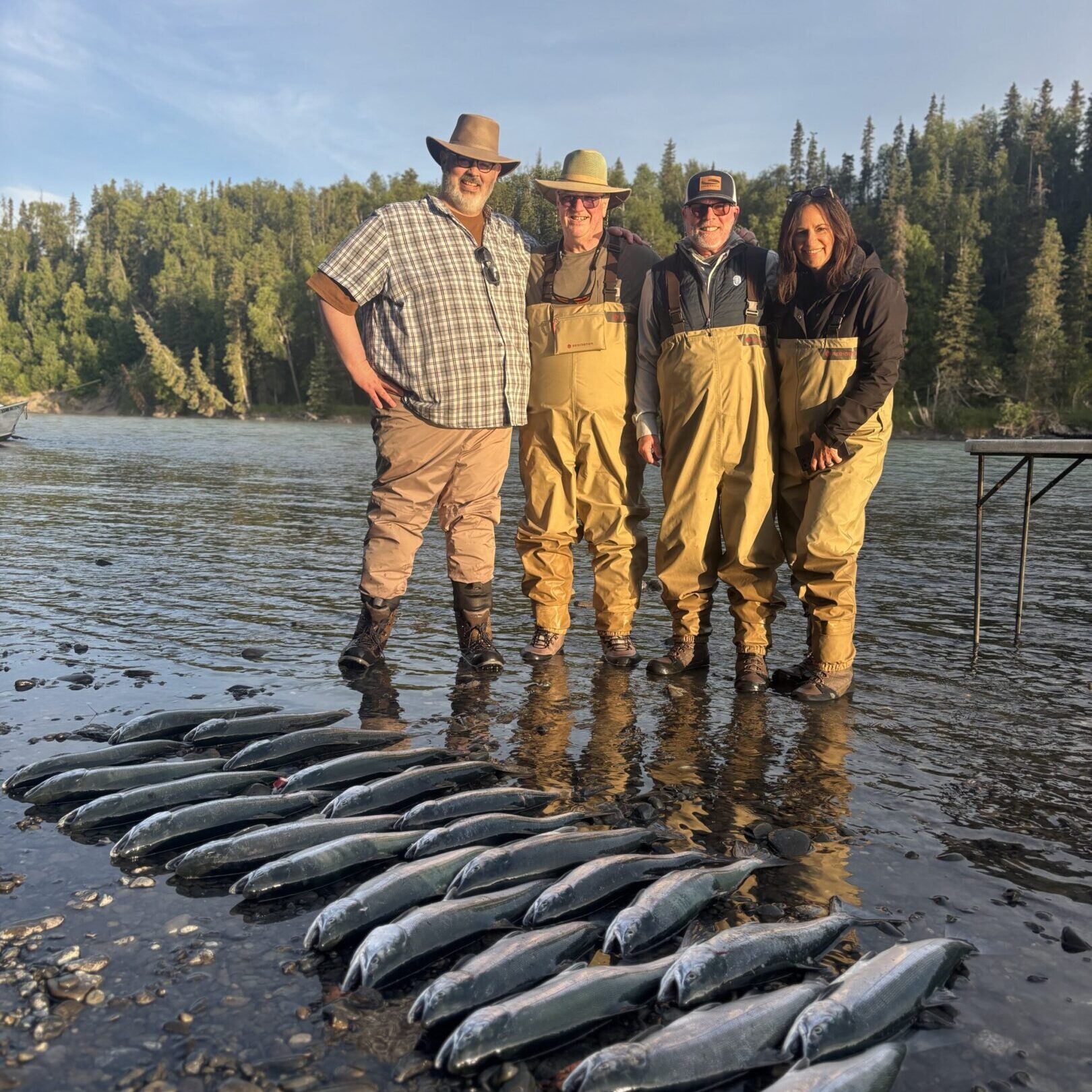 Kenai River fishing trip Alaska