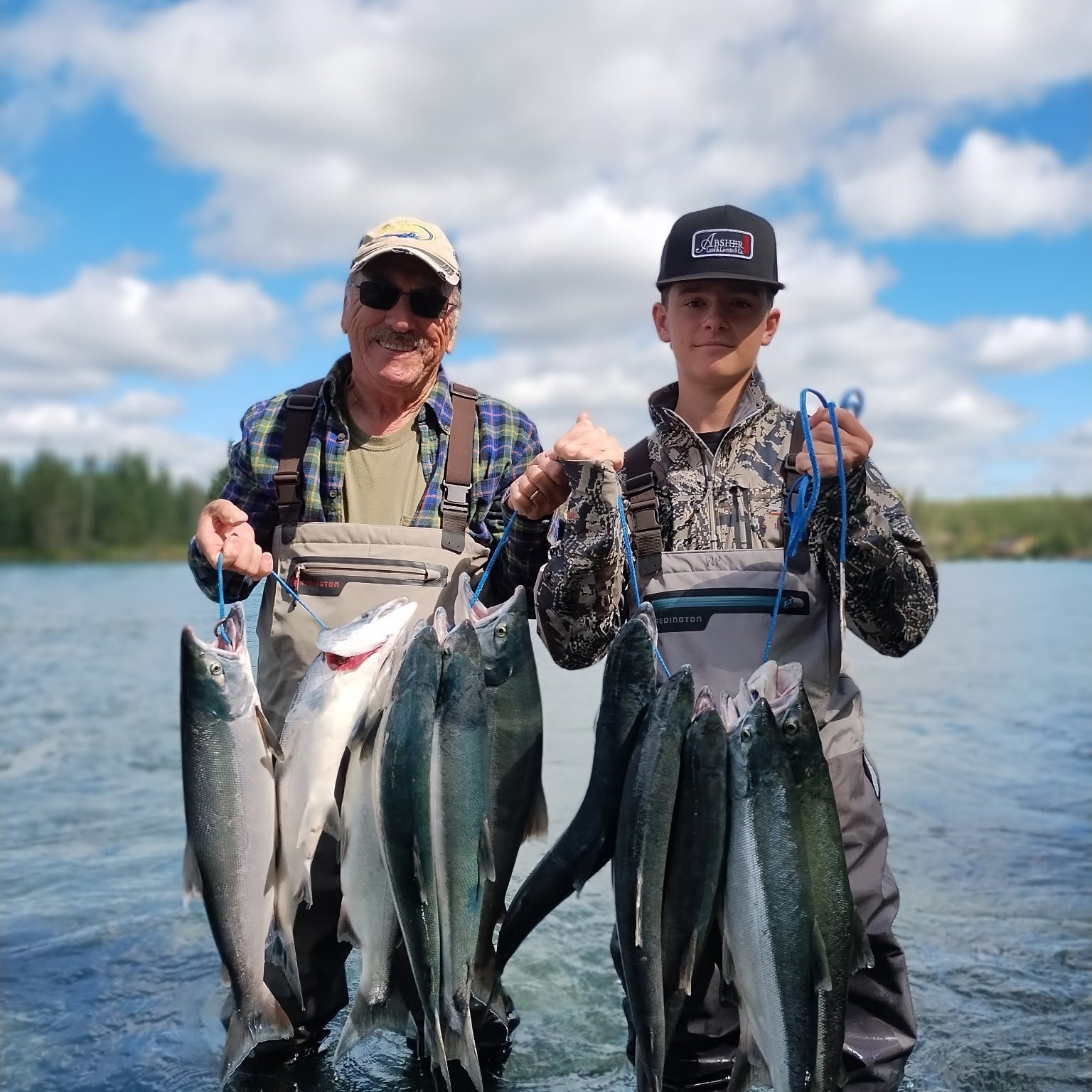 Kenai River fishing trip Alaska