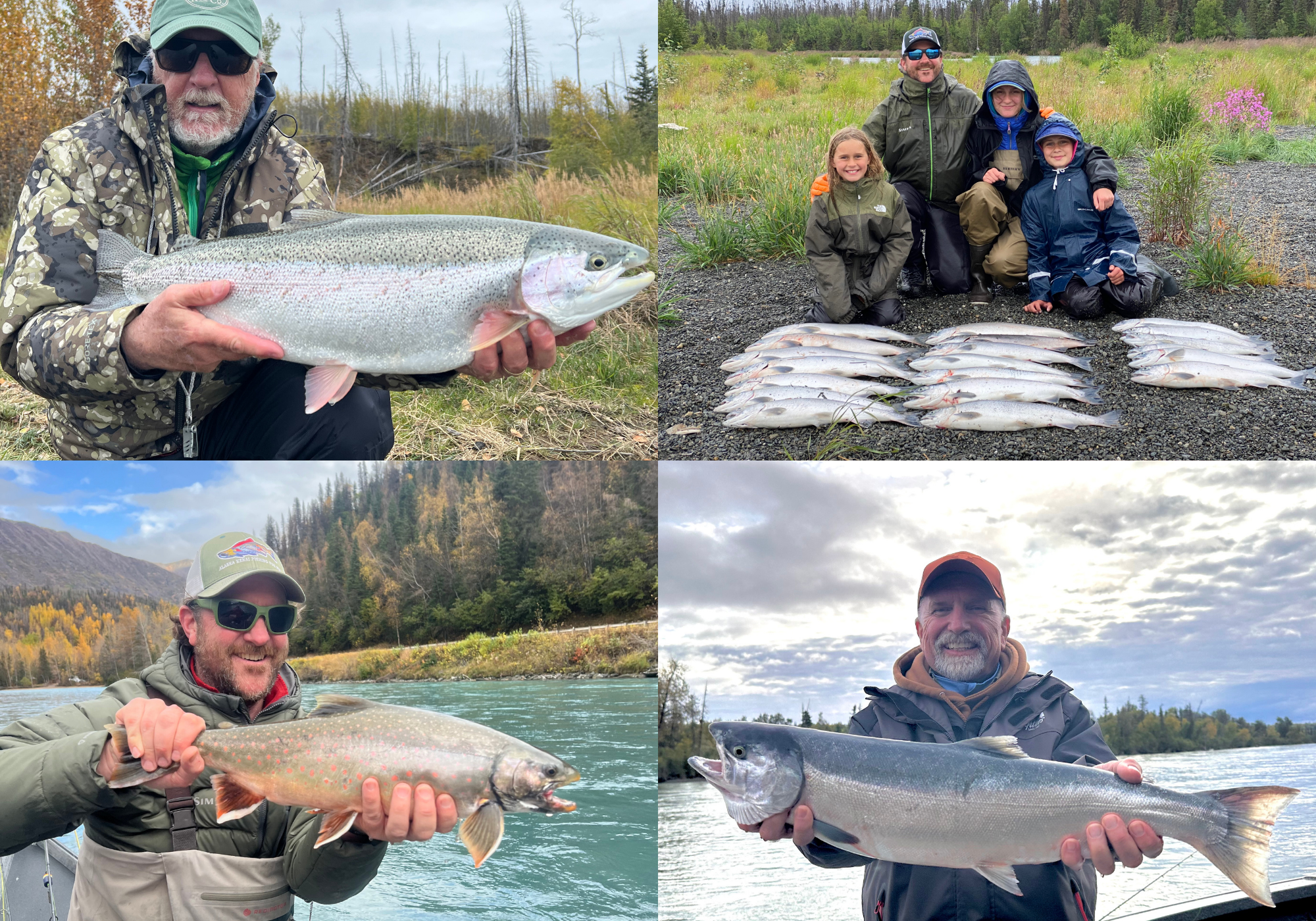 Kenai River fishing trip Alaska