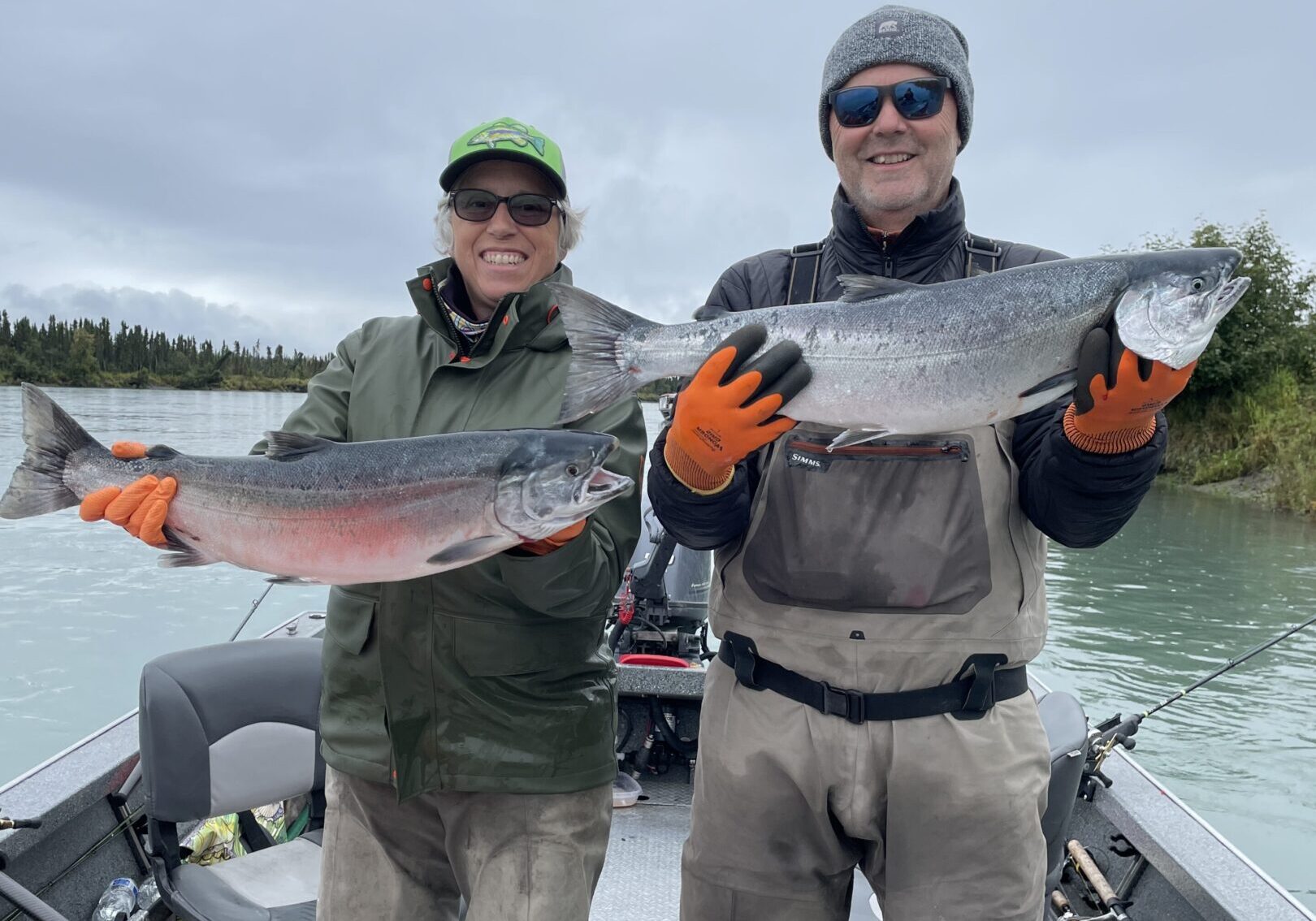 Kenai River fishing trip Alaska