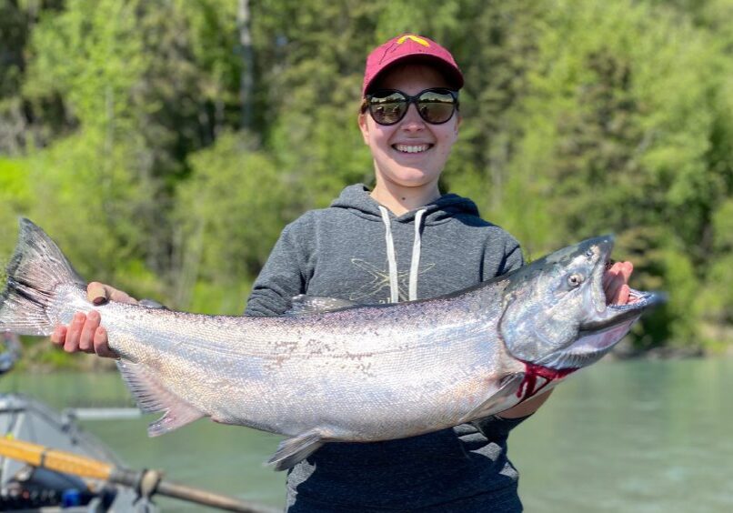 Kenai River fishing trip Alaska